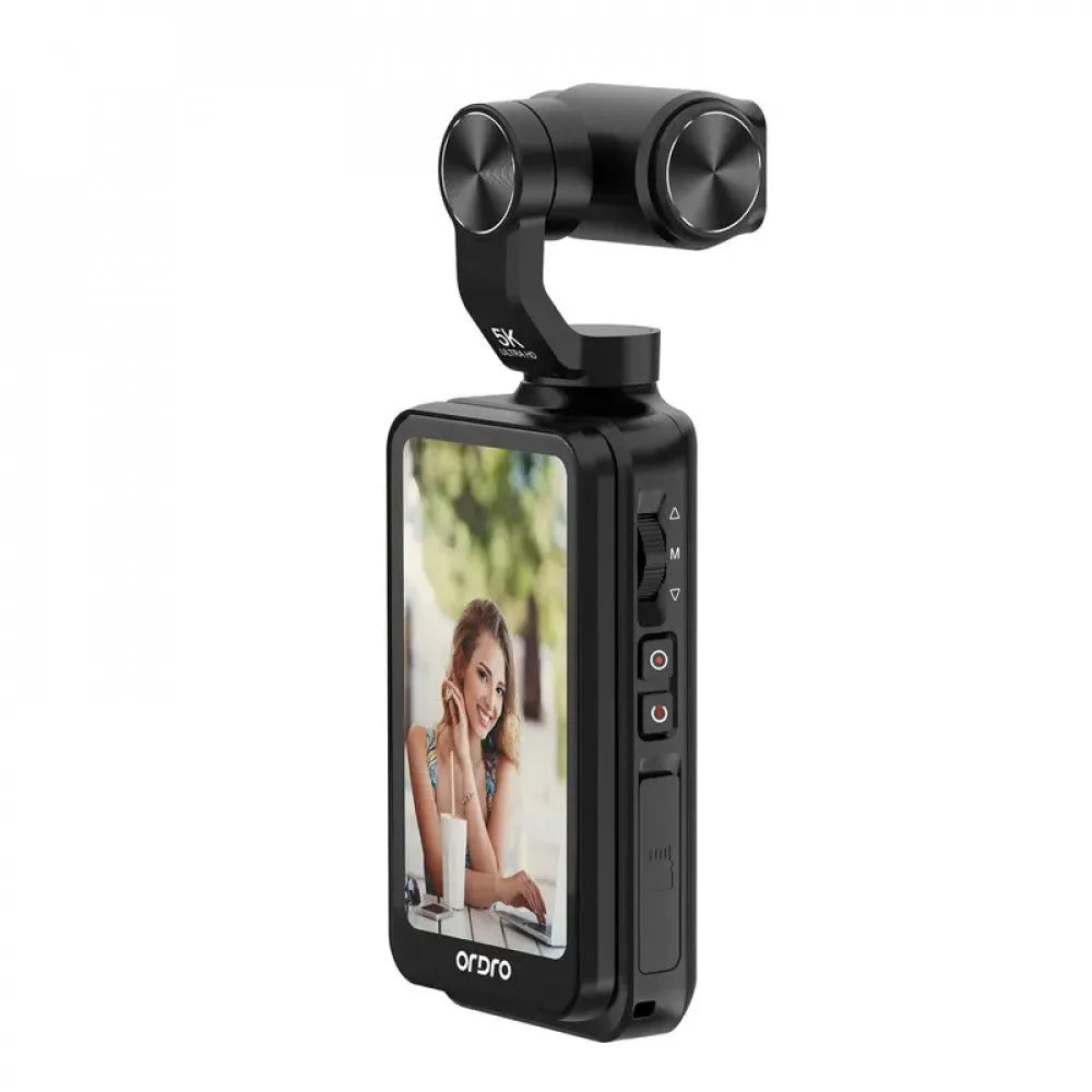 New Action Camera 4k Handheld Pocket Digital Camcorder 3-axis Gimbal Stabilization IR Night Vision Vlog Videos Camera For Gift
