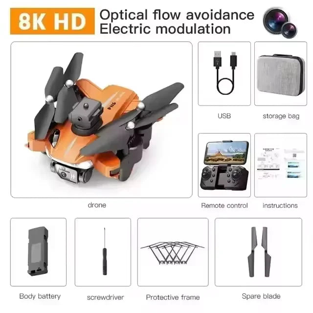 Lenovo P11 Max GPS Drone 8K HD 5G Professional Aerial Photography Dual Camera Obstacle Avoidanc Brushless Quadrotor 20000M 2026