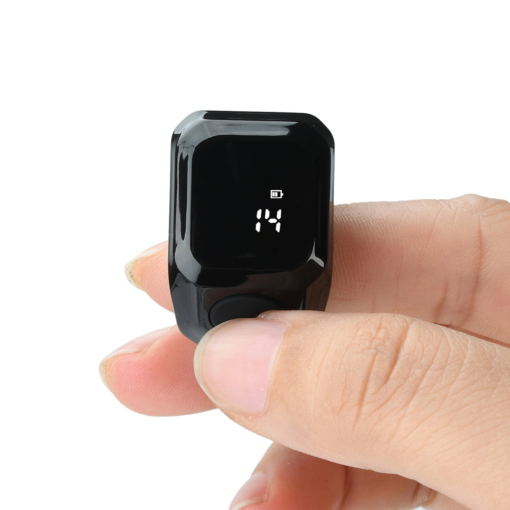 Smart APP Ring Counter LCD Digital Bluetooth Counting Muslims Zikr Ring Prayer Time Vibration Reminder Wearable Tally Counters