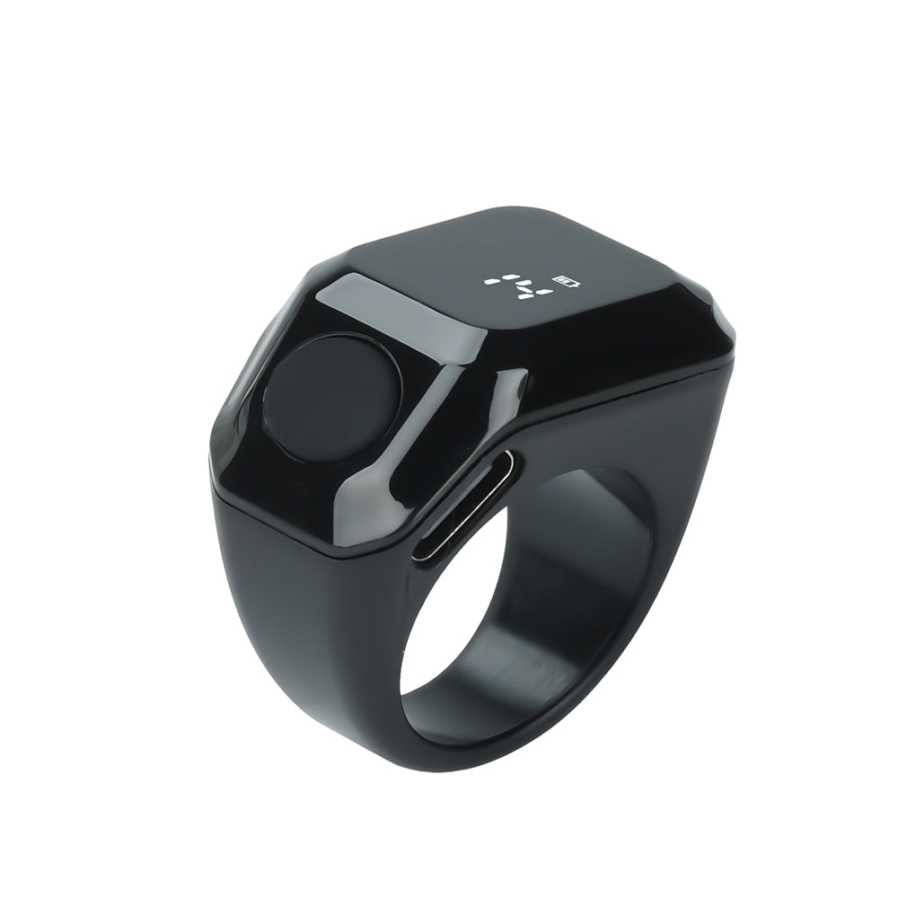 Smart APP Ring Counter LCD Digital Bluetooth Counting Muslims Zikr Ring Prayer Time Vibration Reminder Wearable Tally Counters
