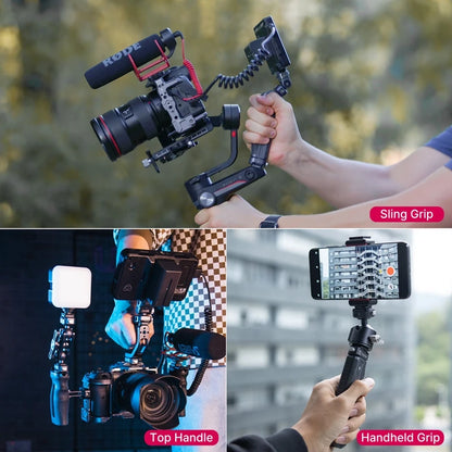 Ulanzi FALCAM F22 Quick Release Top Handle Grip DIY All in One Handgrip Quick Release Top Handle Grip for Camera Cage
