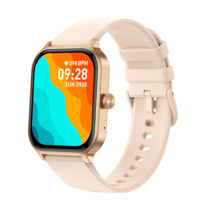 2024 P85 Series Square TFT Smartwatch 1.93 Inch IP67 Waterproof BT Call Compatible DIY Dials Android IOS Support Answer Dafit