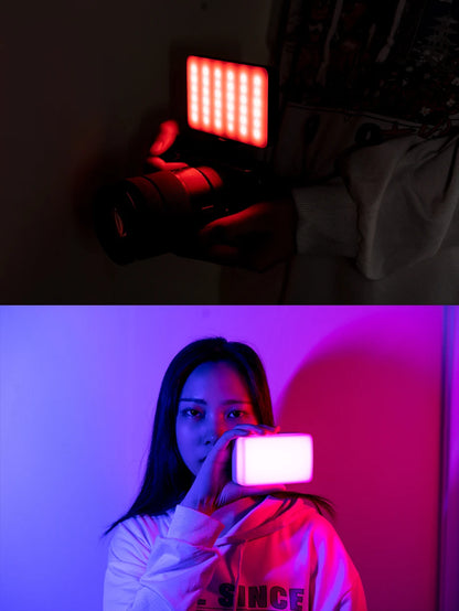 Ulanzi VL120 RGB Camera Video Light Mini Portable 3100mAh Photography Lighting Smartphone Vlog Fill Light RGB Video Light