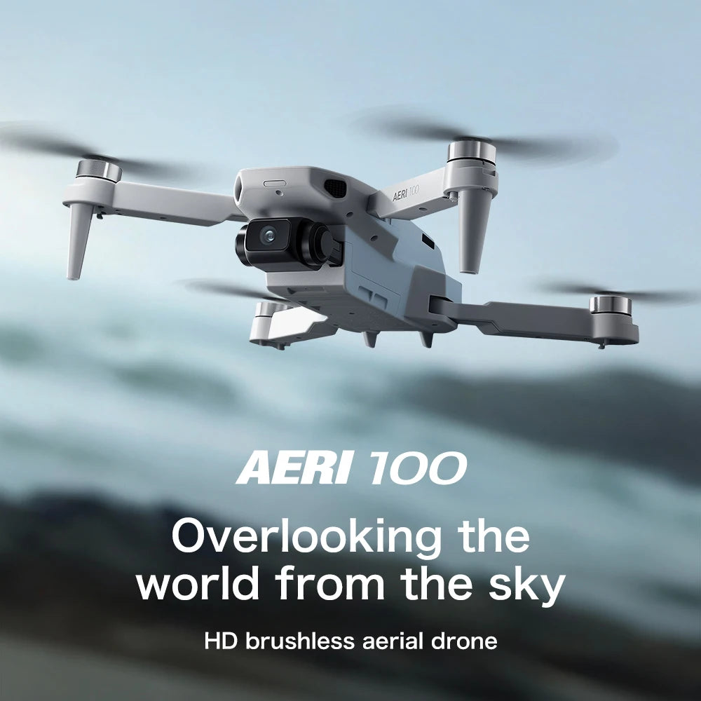 Aeri100 VR 8K Professional Drone With HD Camera 3-Axis Gimbal GPS Dron Brushless 5G WIFI Screen Remote Control RC Quadcopter Toy