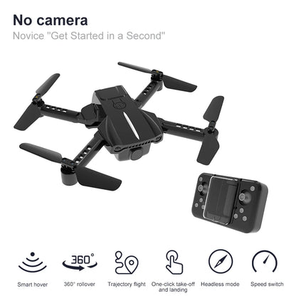 Black K11 Mini Finger Drone Pocket 4k Movie Lens RTF Foldable Brushless Quadcopter Wide Angle Anti Shake Camera Beauty Effect