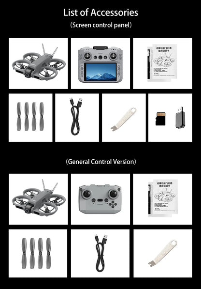 Xiaomi Z906 Drone 8K Aerial HD Intelligent Avoiding Obstacle With Larger Screen Remote Control Folding Brushless Power GPS Drone