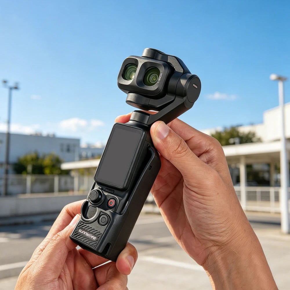 Protective Cover for DJI OSMO POCKET 4P Soft Silicone Case Shockproof Anti Scratch Lens Cap Camera Housing Accessories