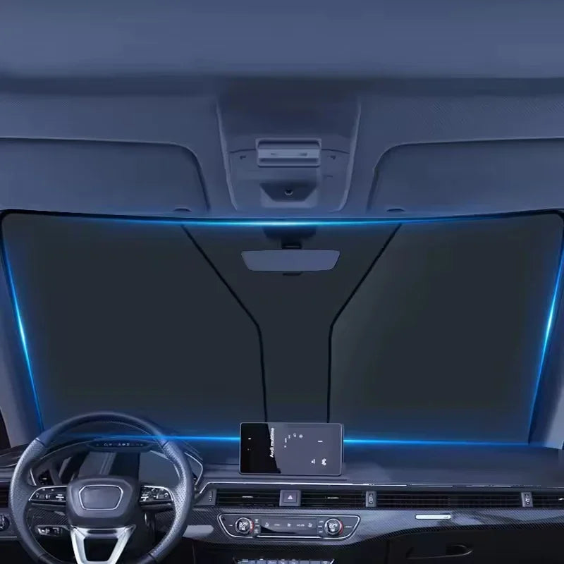 For Xiaomi SU7 SU7L YU7 YU7CT SU7 Max YU9 Pro Ultra Car Sun Visor Windshield Sunshade Heat Insulation Auto Accessories