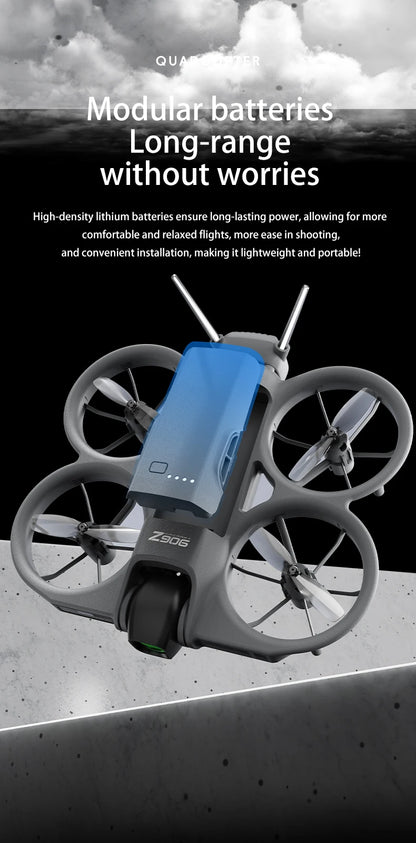 Xiaomi Z906 Drone 8K Aerial HD Intelligent Avoiding Obstacle With Larger Screen Remote Control Folding Brushless Power GPS Drone