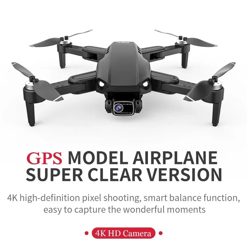 L900 Pro SE GPS Drone 4K Dual HD Camera 5G WIFI FPV Brushless Motor Optical Flow RC Quadcopter Professional Aerial Drones Toys