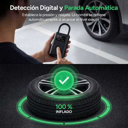 Xiaomi Mijia Portable Air Compressor 2 Pro, 150Psi Electric Tire Inflator with Speed Boost Fast Charging, Air Pump for Car, Motorcycle, Bicycle and Ball