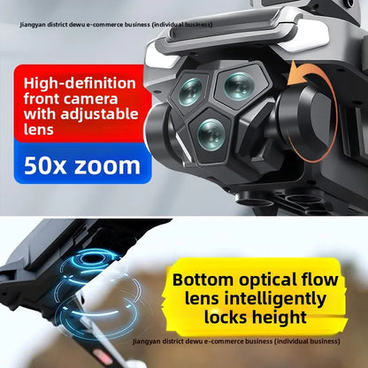 Foldable M66 RC Drone with 4.5in HD Foldable Screen,5G Smooth Image,Brushless Motor,Foldable Compact Quadcopter for Travel Aeri