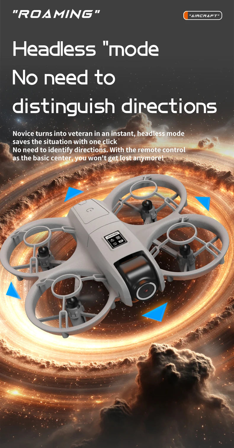 2026New X228 VR Drone 8K HD Optical Flow Hovers Headless Mode Helicopter 360° Flip Quadcopter Toys Mini Drone Fors Kid Toy Gifts