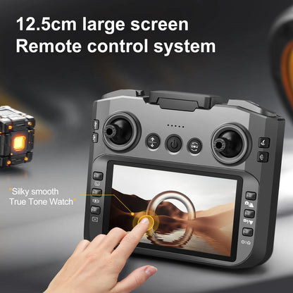 Professional Mini Drone S156 FPV 8K HD Camera Brushless Motor Obstacle Avoidance Foldable Quadcopter With LED Screen Remote