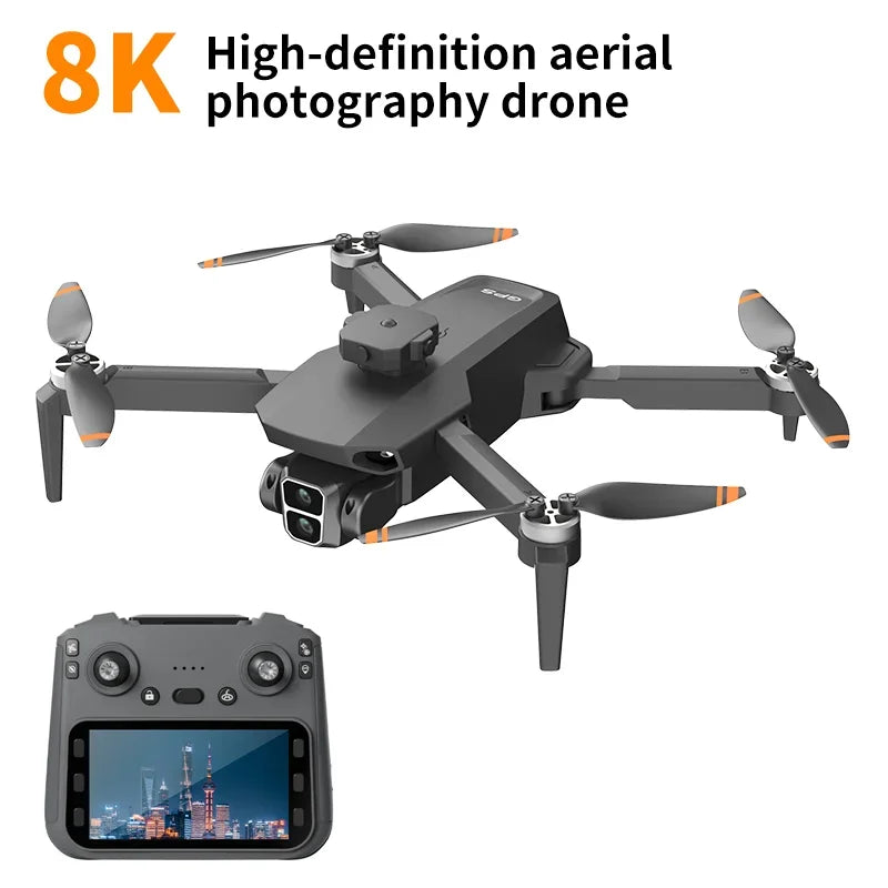 L106/L106-1 8K HD Drone With GPS Obstacle Avoidance Foldable Brushless Camera Remote Control Quadcopter UAV Toys For Photography