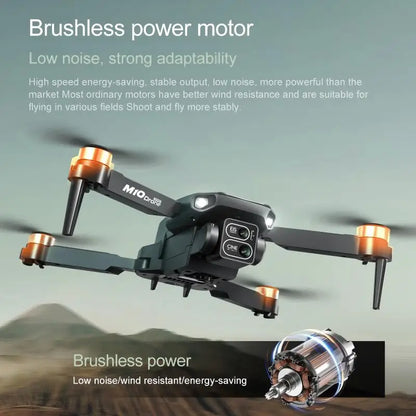 M10 Drone 8K HD Camera Brushless Motor For Aerial Photography Remote Control UAV For Beginners Professionals Hobby Gifts Adults