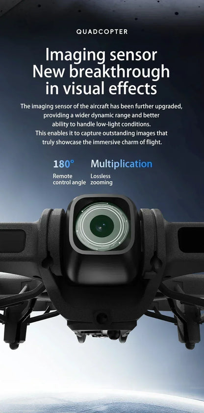 Xiaomi Z906 Drone 8K Aerial HD Intelligent Avoiding Obstacle with Larger Screen Remote Control Folding Brushless Power GPS Drone