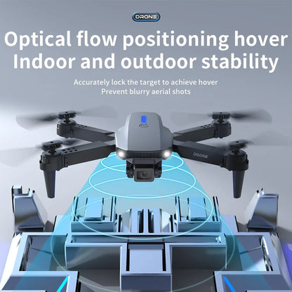 2025 E88 Professional HD 4K RC Drone Wide Angle Camera Foldable Helicopter Quadcopter Aircraft Kid Gift Toys By KBDFA