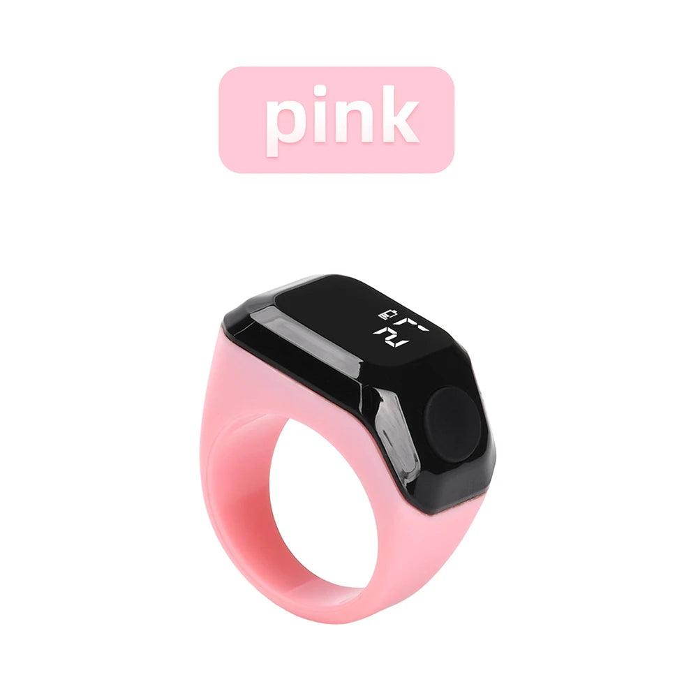 2026 New Smart APP Digital Ring Finger Counter Bluetooth Counting Ring Time Reminder Portable Wearable Tally Counter