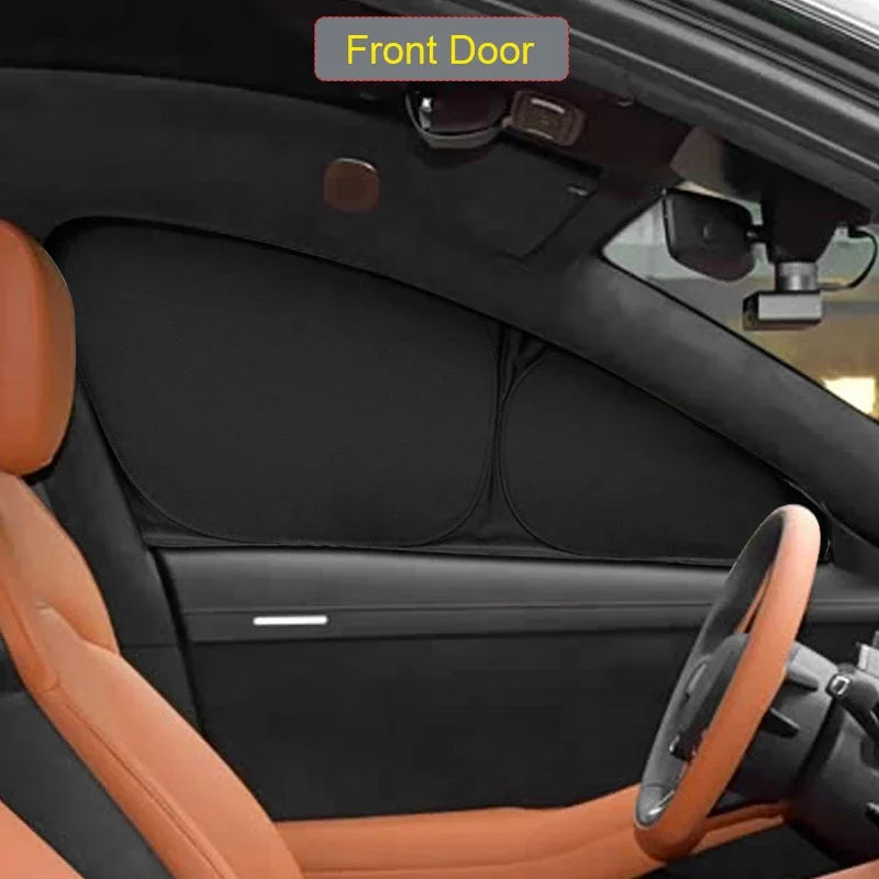 Car Sun Shade Curtain UV Protection Window Blind For XIAOMI YU7 2025-Present Auto Heat Insulation Protect Cover Accessory