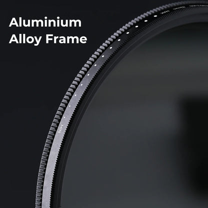 K&F Concept Variable ND Filter 67mm 58mm 82mm ND2 ND400 9 Stops Neutral Density Filter ND2-400 37-49mm 52mm 55mm 77mm 62mm 72mm