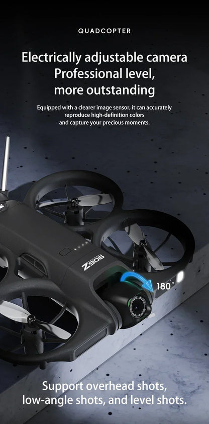 Xiaomi Z906 Drone 8K Aerial HD Intelligent Avoiding Obstacle with Larger Screen Remote Control Folding Brushless Power GPS Drone