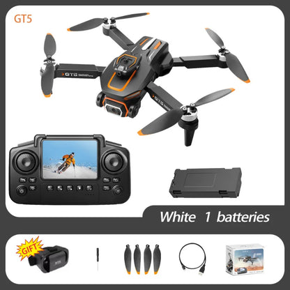 New GT5 Drone 360° Obstacle avoidance 8K Professional WIFI Aerial Photography Brushless Motor Foldable Quadcopter Dron Toys 2026
