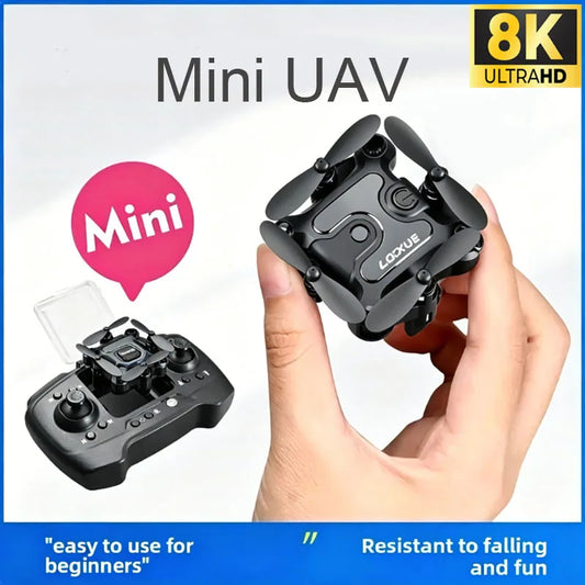2026 Mini Drone 8k Professional Hd Dual Camera 5G FPV Air Pressure Wifi Remote Control Aircraft Obstacle Avoidance Aerial Drone
