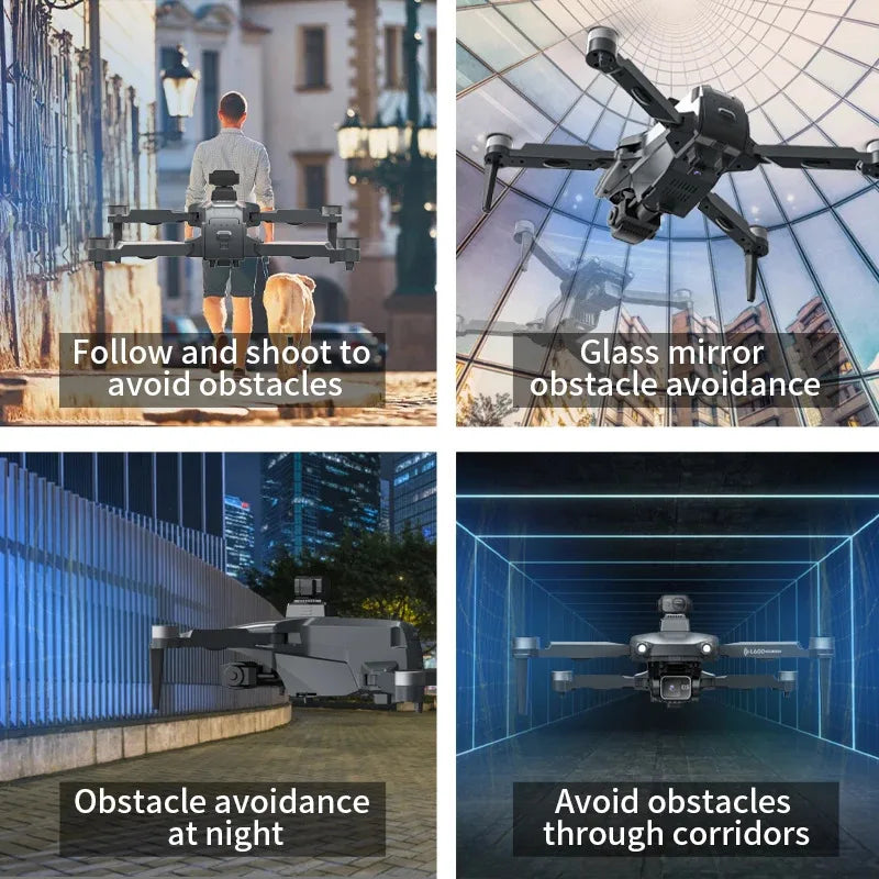 L600 PRO/L600 PRO MAX GPS Drone 4K Professional HD Camera 3-Axis Gimbal 5G FPV Brushless Optional Avoiding Obstacle Quadcopter