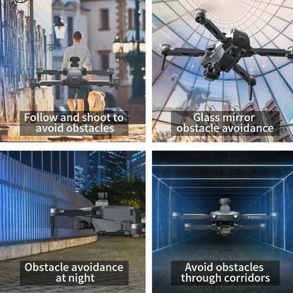 L600 PRO/L600 PRO MAX GPS Drone 4K Professional HD Camera 3-Axis Gimbal 5G FPV Brushless Optional Avoiding Obstacle Quadcopter