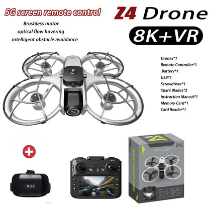 2026 New Z4 Drone 8K Wifi GPS Professional HD Aerial Photography Quadcopter with Dual Cameras Remote Control UAV For Kids Adults