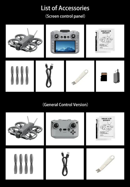Xiaomi Z906 Drone 8K Aerial HD Intelligent Avoiding Obstacle with Larger Screen Remote Control Folding Brushless Power GPS Drone