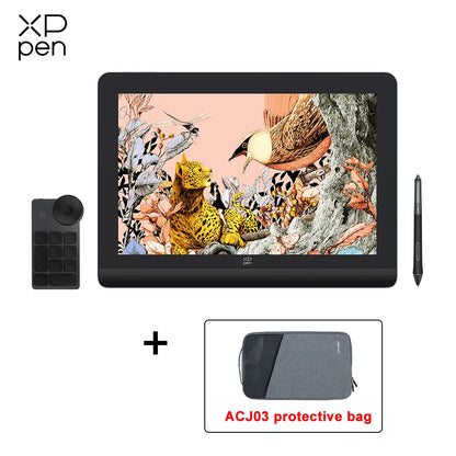 XPPen Artist Pro 16 (Gen 2) Graphics Tablet Monitor 16-inch Drawing Display 16K Pressure Levels 2.5K Resolution Windows Android