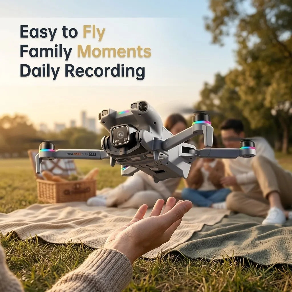 New K900 Max Folding Drone 8k Dual Cameras Screen Remote Control Helicopter GPS Obstacle Brushless Quadcopter Aerial Photography