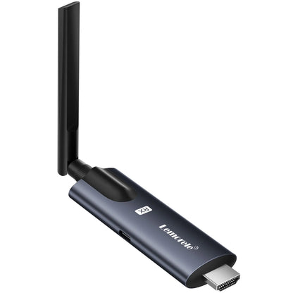 Lemorele 5G 200M Wireless HDMI Transmitter and Receiver Meeting Bluetooth Transmitter Audio for Laptop TV Projector Monitor Came