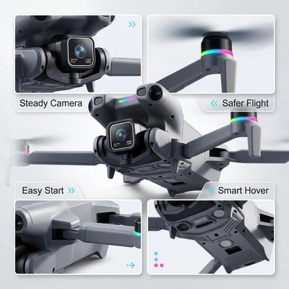 New K900 MAX GPS Drone Professional Dual Camera 8K Screen Remote Control UAV Brushless Obstacle Quadcopter Airplane Kid Gift Toy