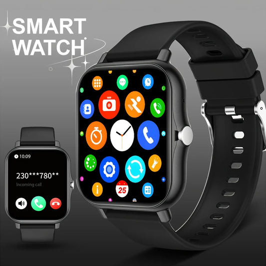 [Smart Watch, Wireless] Wireless Men'S And Women'S Smart Watch, 1.83-Inch Full Screen Touch, Dialing/Answering Calls, Pedometer