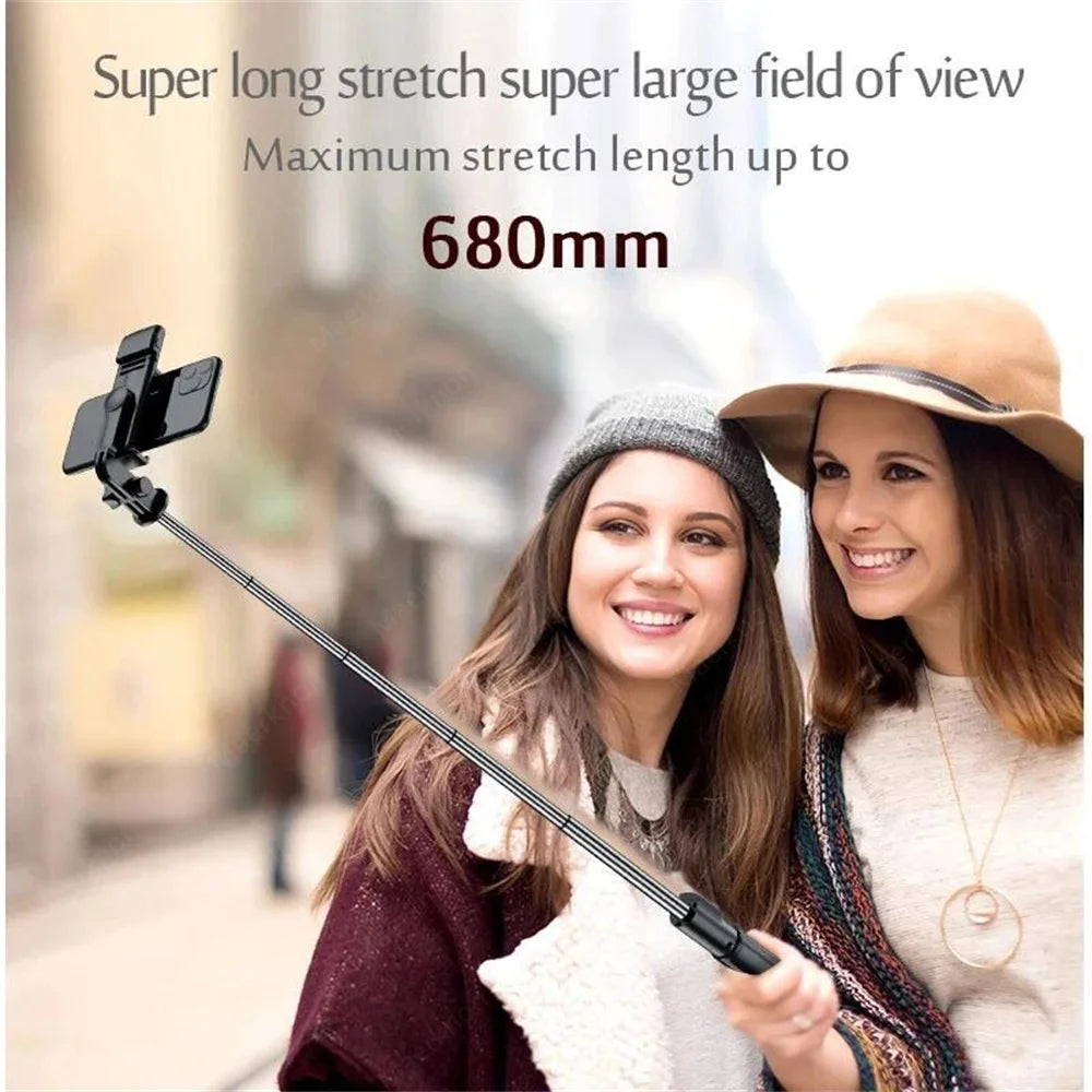 Selfie Stick Wireless Bluetooth Tripod Stand Portable Multifunctional Tripod With Wireless Remote Shutter For IOS Android Phone