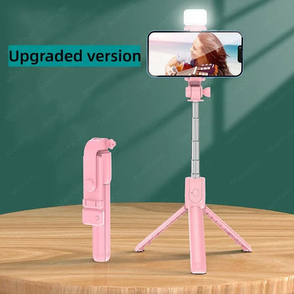 Selfie Stick Wireless Bluetooth Tripod Stand Portable Multifunctional Tripod With Wireless Remote Shutter For IOS Android Phone