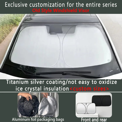 For Xiaomi YU7 MX11 2025~2026 Car Front Windshield Sunshade Fold Shade UV Shade Solar Sun Shade Privacy Curtain Car Accessories