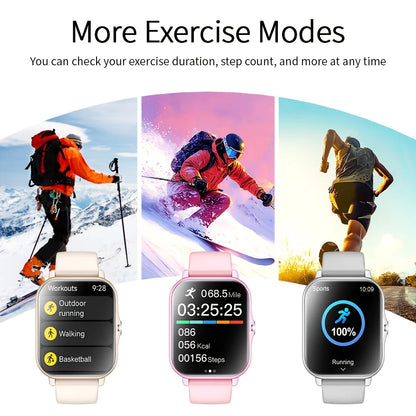 [Smart Watch, Wireless] Wireless Men'S And Women'S Smart Watch, 1.83-Inch Full Screen Touch, Dialing/Answering Calls, Pedometer