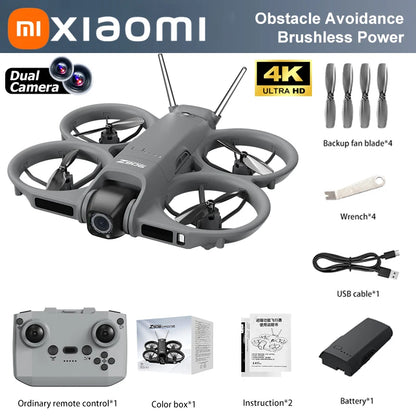 Xiaomi Z906 Drone 8K Aerial HD Intelligent Avoiding Obstacle With Larger Screen Remote Control Folding Brushless Power GPS Drone