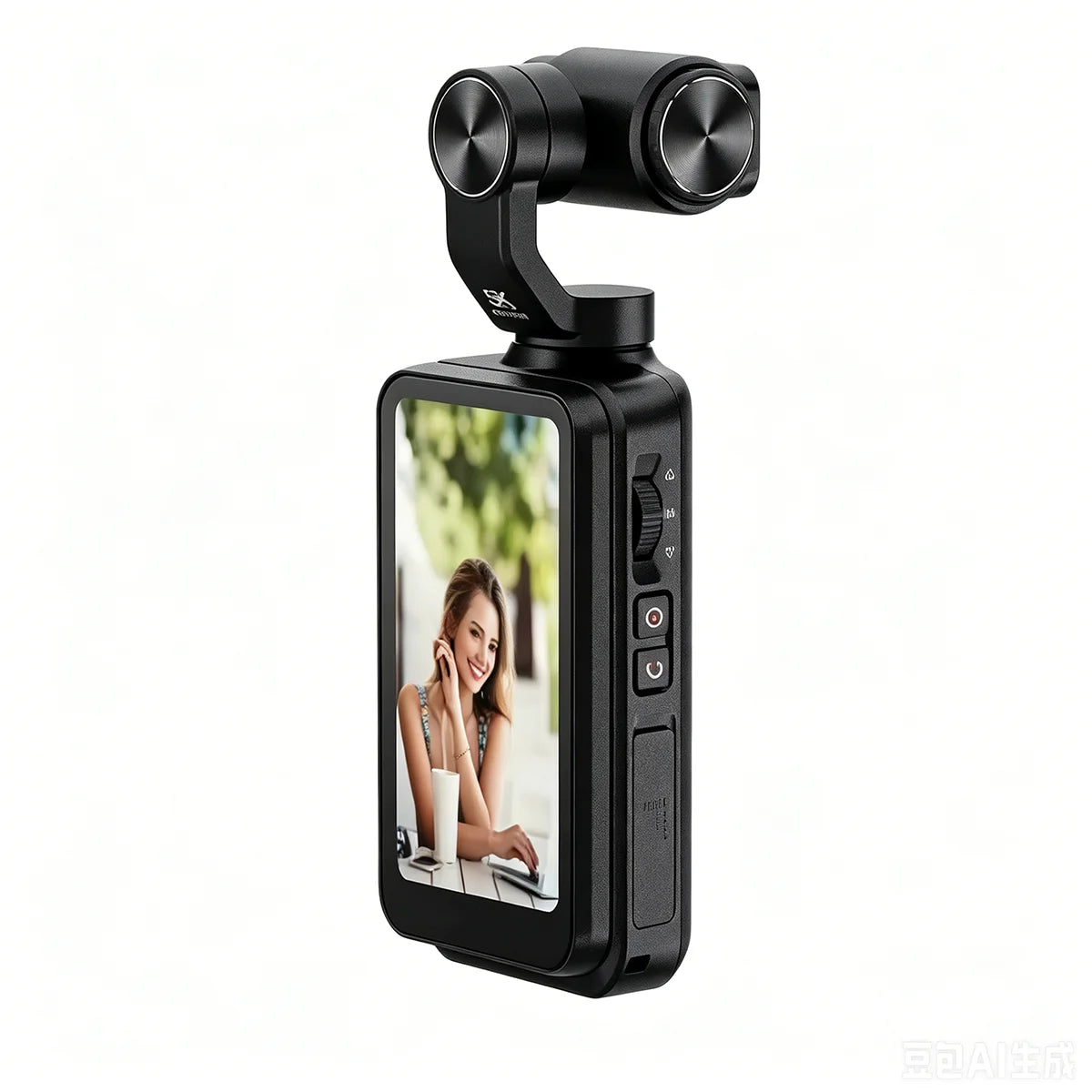 New Action Camera 4k Handheld Pocket Digital Camcorder 3-axis Gimbal Stabilization IR Night Vision Vlog Videos Camera For Gift