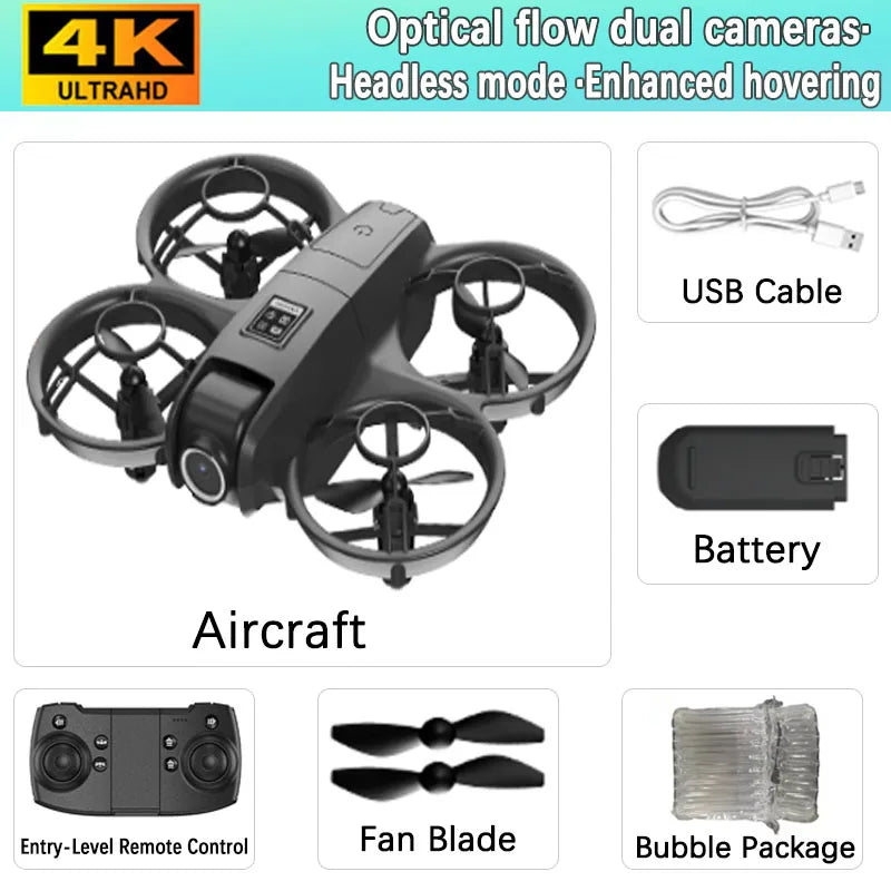 GPS Professional 8K High-Definition Aerial Photography Drone, High-Definition Four-Axis Camera Remote Control Aircraft YP6, 2.4G