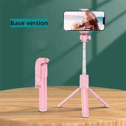 Selfie Stick Wireless Bluetooth Tripod Stand Portable Multifunctional Tripod With Wireless Remote Shutter For IOS Android Phone