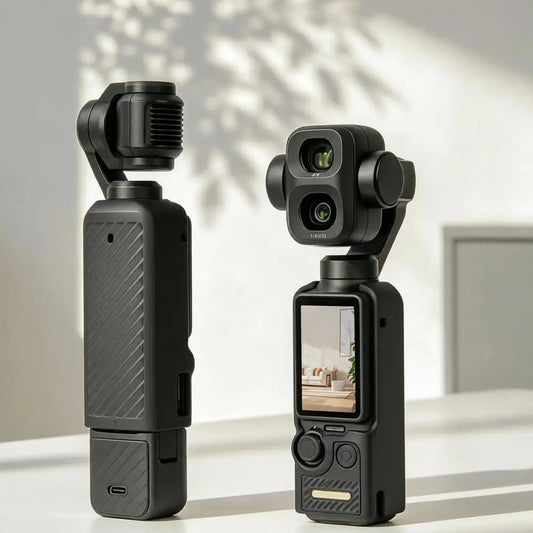 Protective Cover for DJI OSMO POCKET 4P Soft Silicone Case Shockproof Anti Scratch Lens Cap Camera Housing Accessories