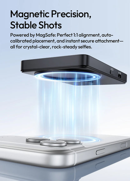 Ulanzi VM1 Vlog Selfie Monitor Screen for iPhone 17 16 15 Selfie Monitor Screen with Magnetic Ring Livestreaming Vlog Shots