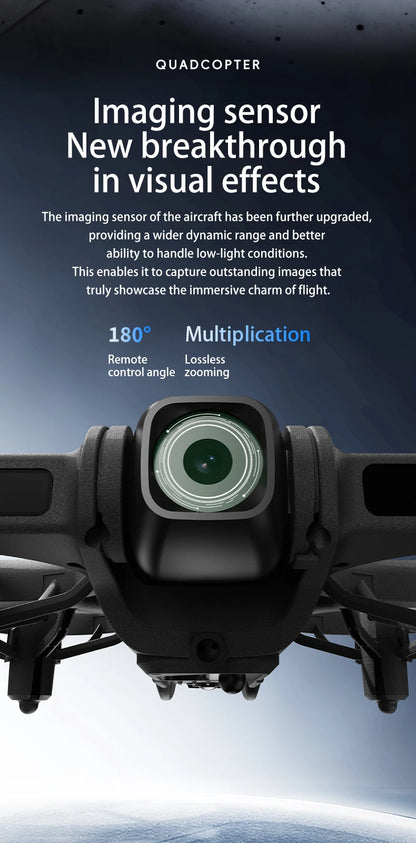 Xiaomi Z906 Drone 8K Aerial HD Intelligent Avoiding Obstacle With Larger Screen Remote Control Folding Brushless Power GPS Drone