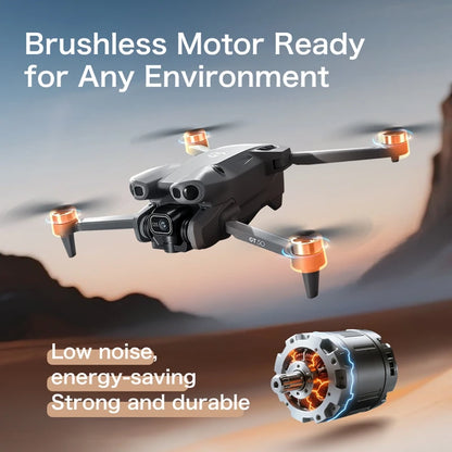Lenovo GT50 Drone Professional 8K HD Camera 5G Brushless Motor Aerial Photography Optical Flow with Screen RC Quadcopter 2026