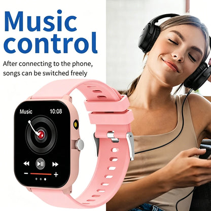 2026 New Smartwatch, 1.83-inch HD Full Touchscreen, Supports Calls/Message Notifications, Multiple Sports Modes, Music Playback
